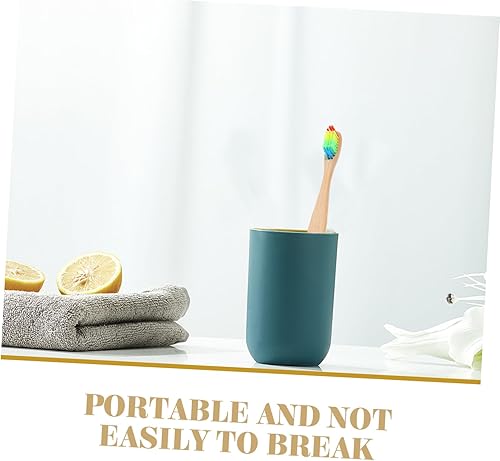 Miniatura 5 de Cepillo de dientes plegable de viaje, 10 piezas, de bambú natural, apto para cepillos de dientes de madera, cerdas suaves, cepillo de dientes para