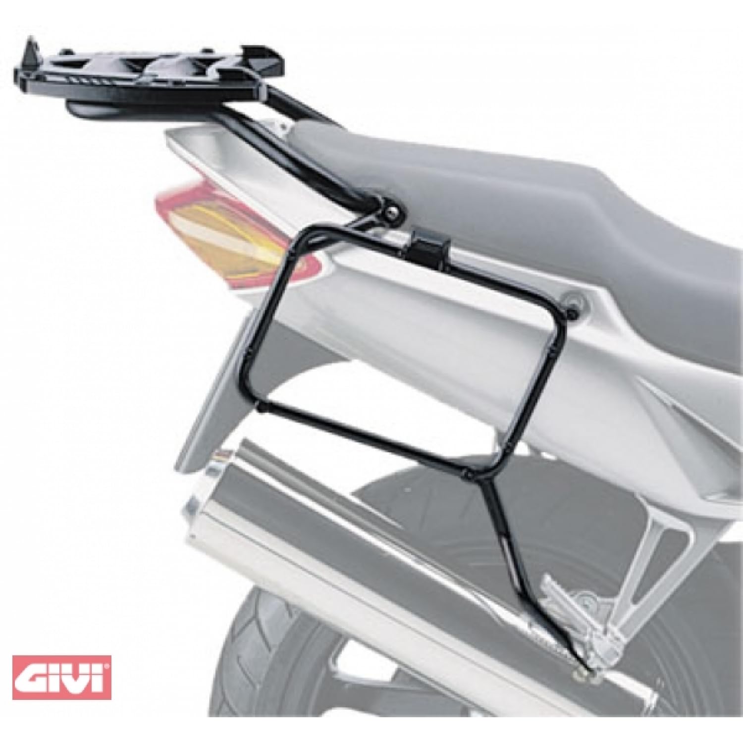 Givi PL202 Support de Coffre latéral Tube d'acier Noir Taille 40