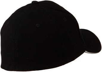 Cameo Heavy Weight Fitted Cap - Black White W37S53C