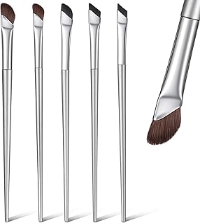 Juego de 5 brochas de maquillaje en ángulo, p...