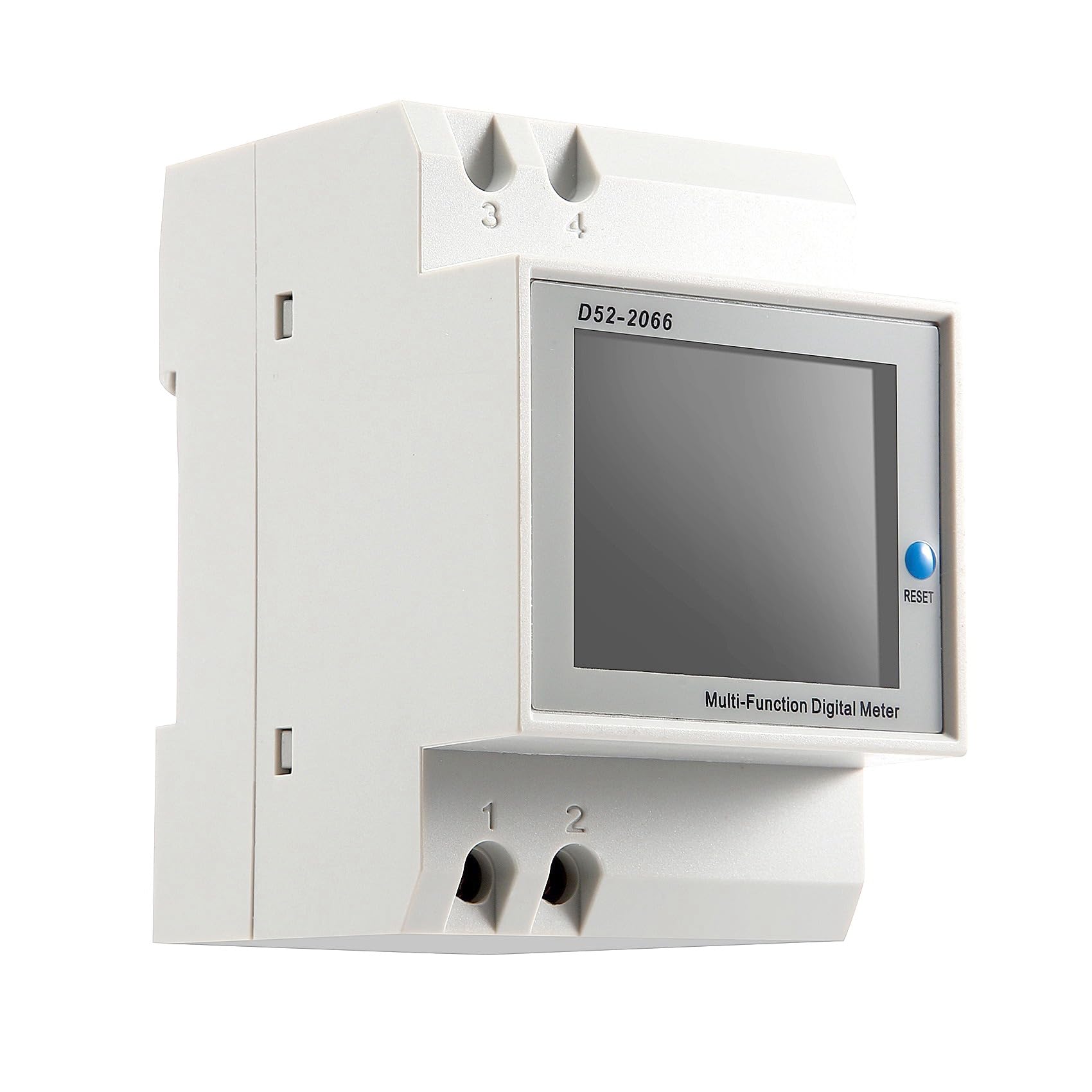 Littimoon Din Rail AC Monitor 6IN1 100A Voltage Current Power Factor Active KWH Electric Frequency Meter Volt AMP