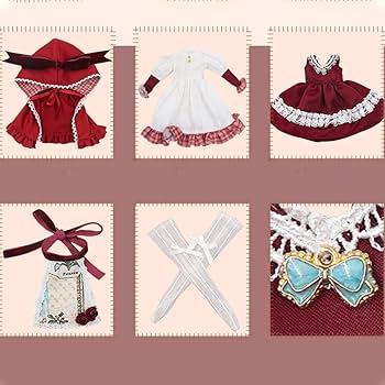 Amazon.co.jp: rakulifey ブライス服 アウトフィット お洋服
