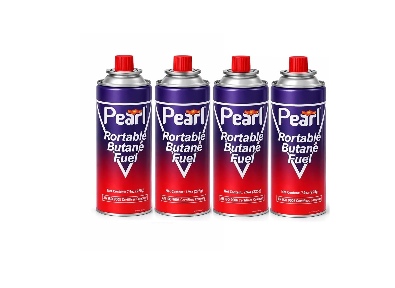 Ship Pearl Butane Gas 225g (Pack of 4) Portable High-Pressure Butane Can Liquefied Gas Canister Ideal for Refilling Lighters, Small Stoves, Flame Torches, Camping Outdoor and Welding Equipment-image-31