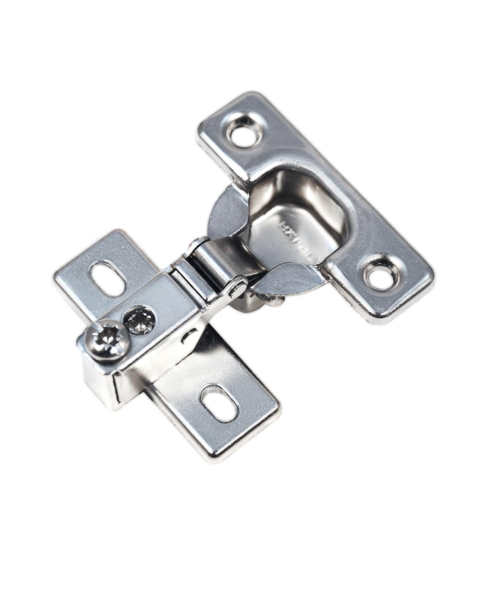 Pack of 2 Short Sleeve Hinge Door Hinge Furniture Hinges Cabinet Hinges Caravan Hinge without Automatic Closing 95°