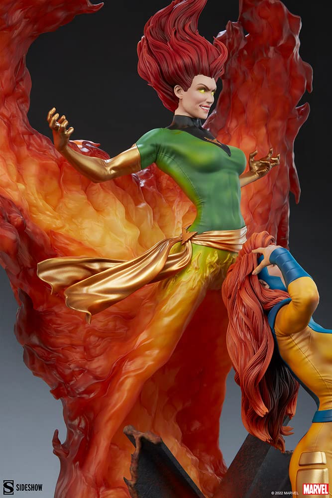 Hot Toys Sideshow Phoenix y Jean Grey Maquette