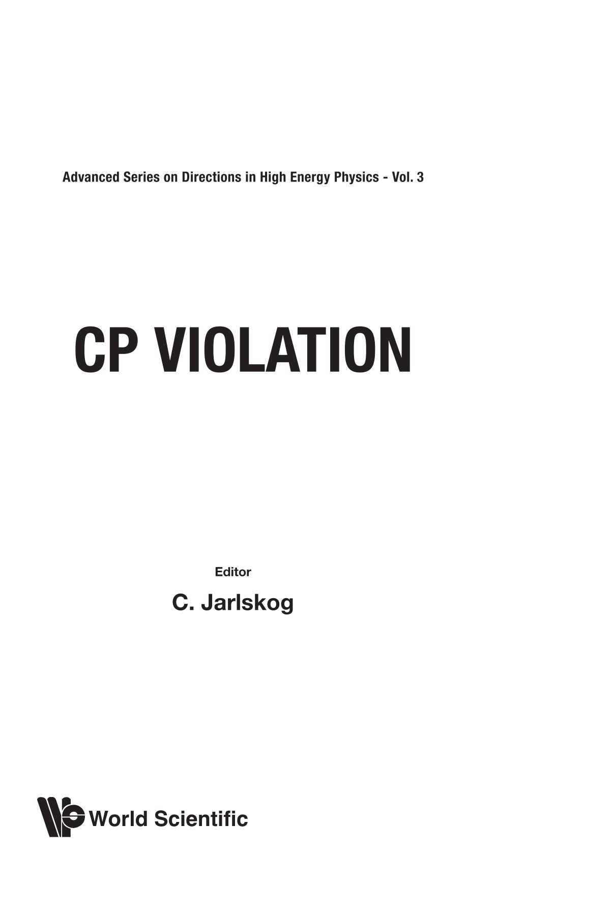 Cp Violation