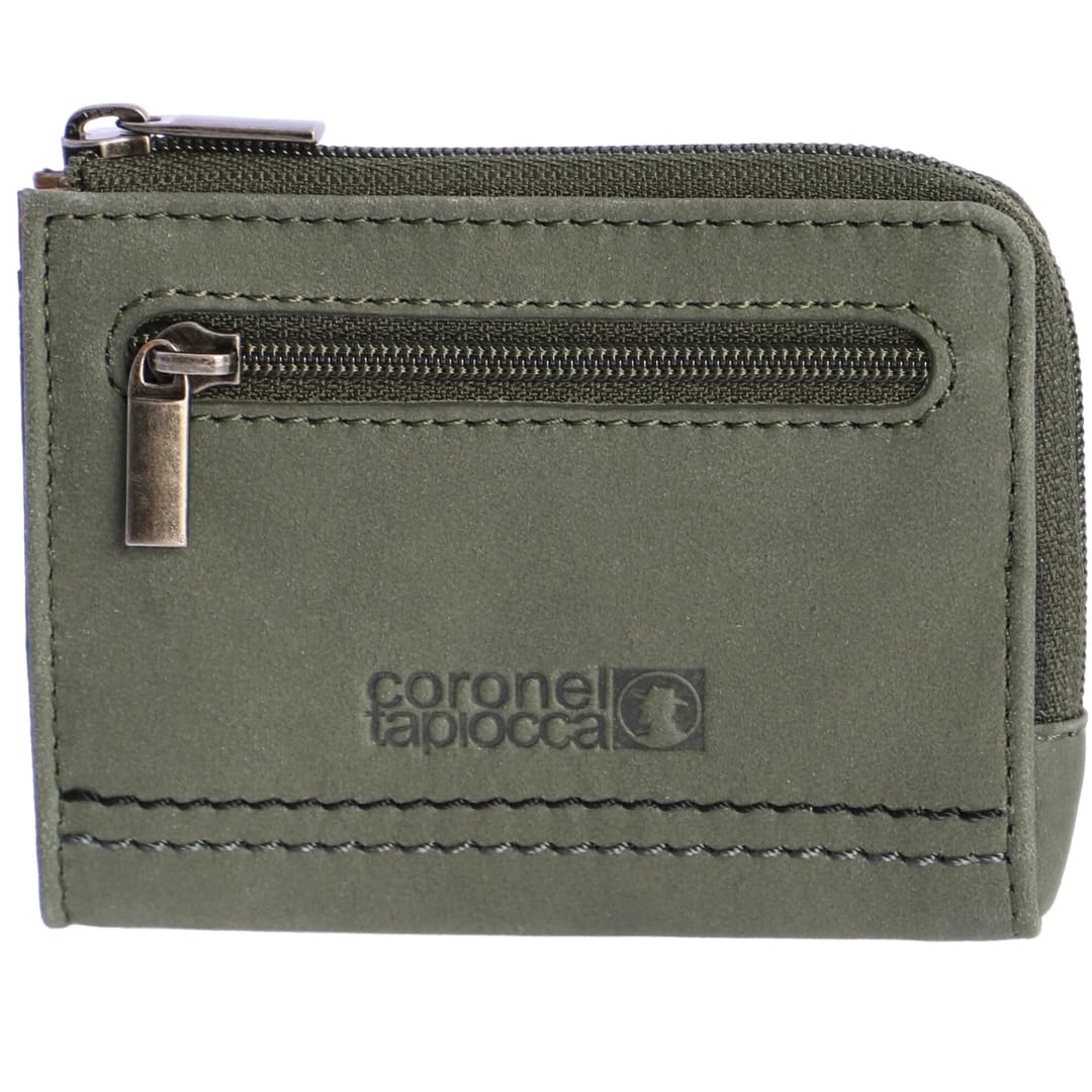 Coronel Tapioca - Carteras para Hombre de Piel - Cartera Hombre con Monedero - Monedero Hombre Casual - Cartera Tarjetero Hombre Gran Capacidad