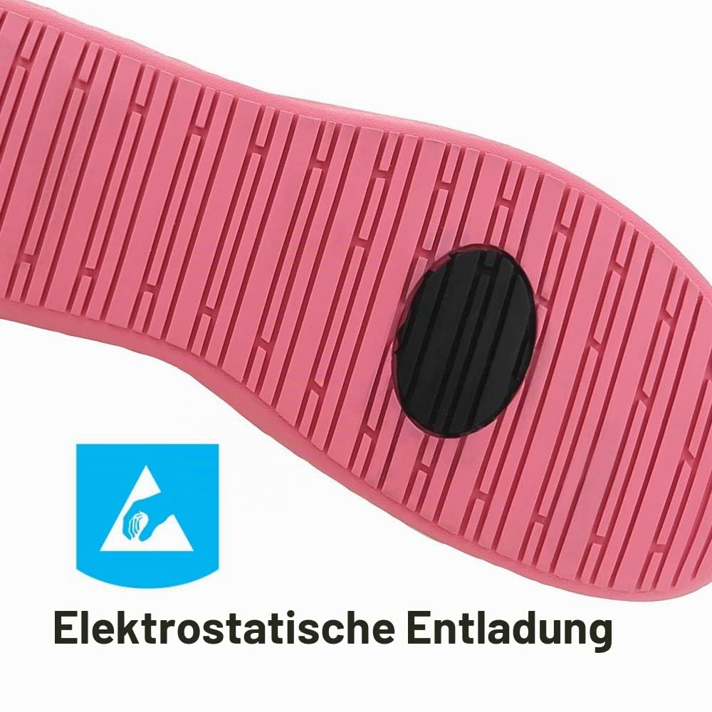 Oxypas Damen Iris Sicherheitsschuhe, Weiß