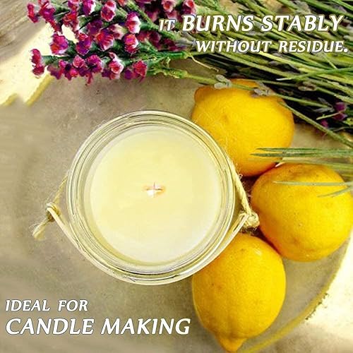 Miniatura 5 de Mechas de madera cruzada para hacer velas, 75 mechas de madera agrietada para velas (25 juegos)