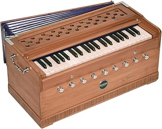 Bhava Studio Harmonium | Standard Edition | 42 Key | Professionally Tuned & Refined in the U.S~ Handmade in India, Ethically Sourced | Long Sustain and Warm Tonality