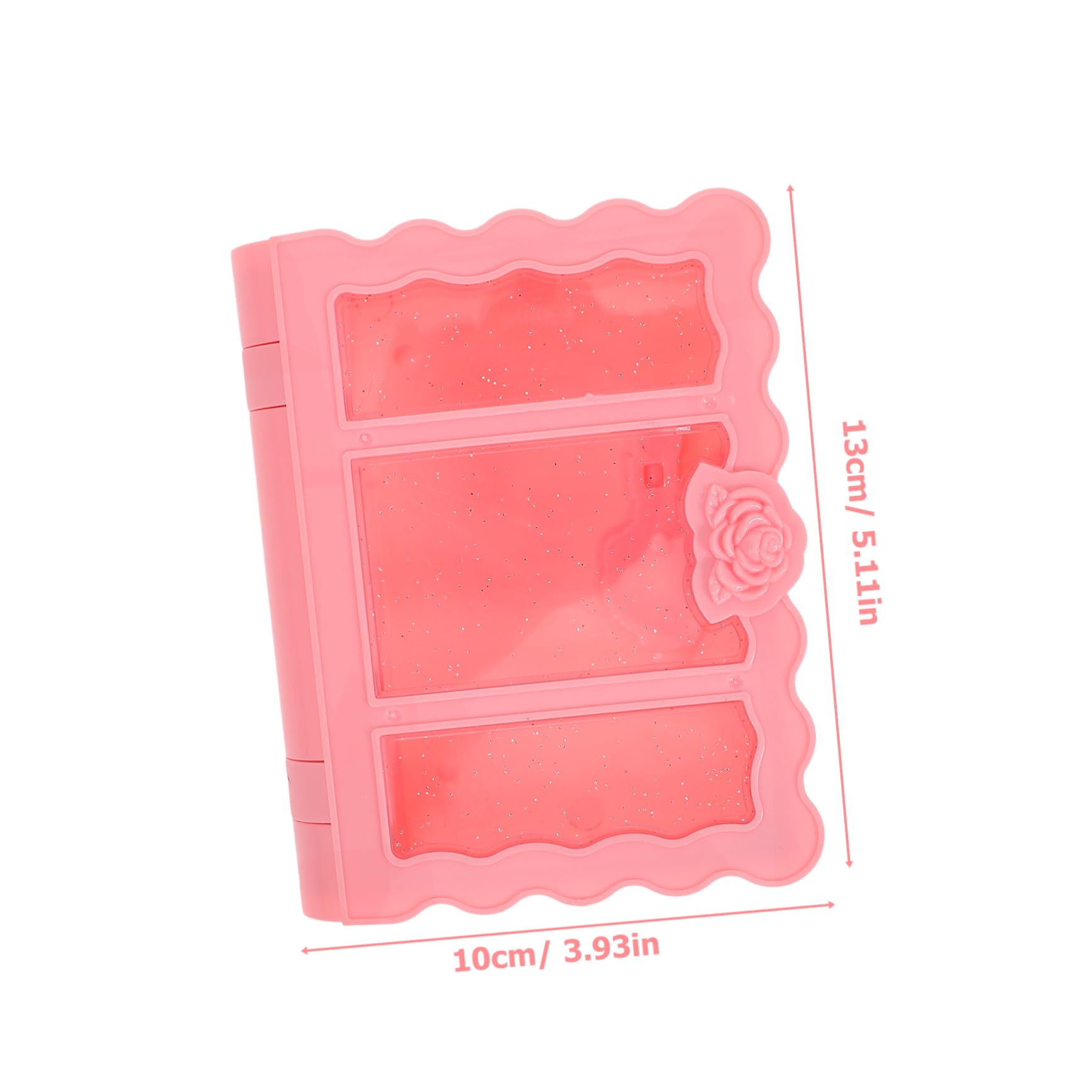 HAPINARY 2Pcs Nordic Style Storage Case Decorative Keepsake Candy Wrapping Holder Decor Display for Room with Delicate Design