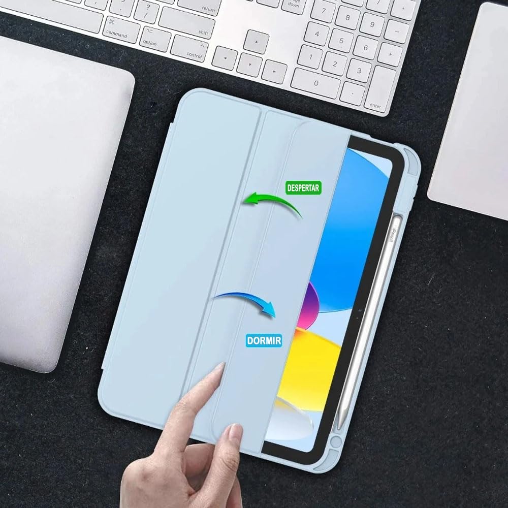 Smart Case C/Suporte Pencil Para Apple iPad Air 4ª 5ª Geração De