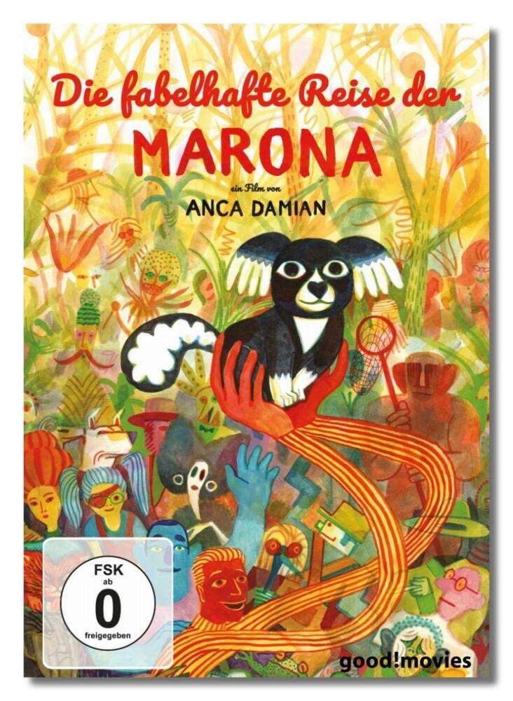 Die fabelhafte Reise der Marona DVD película de animación en formato físico para cinéfilos