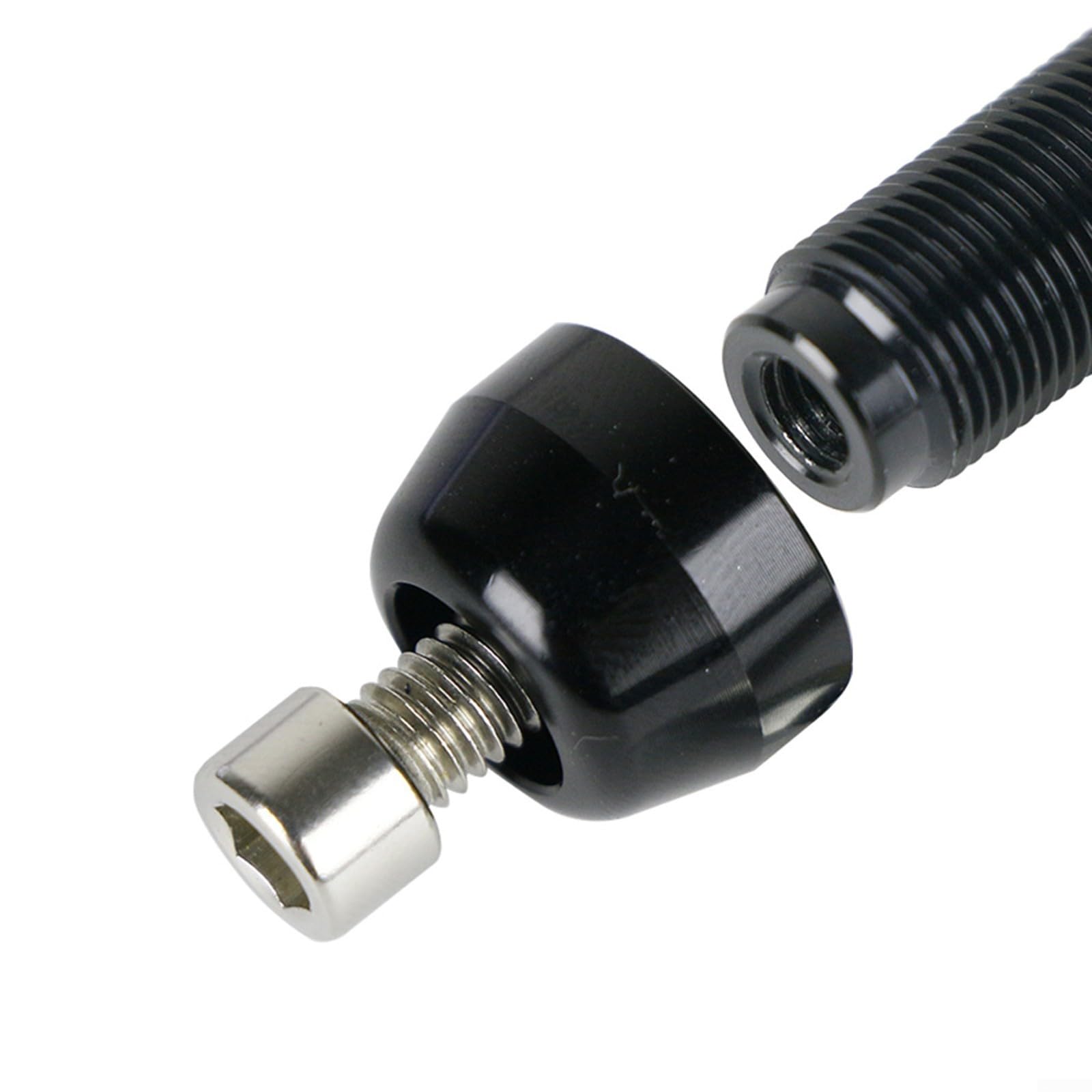Perno passante sgancio rapido 12 x 142-148 mm P1.5/P1.75/P1.0 lega alluminio nero per bici da strada mountain bike