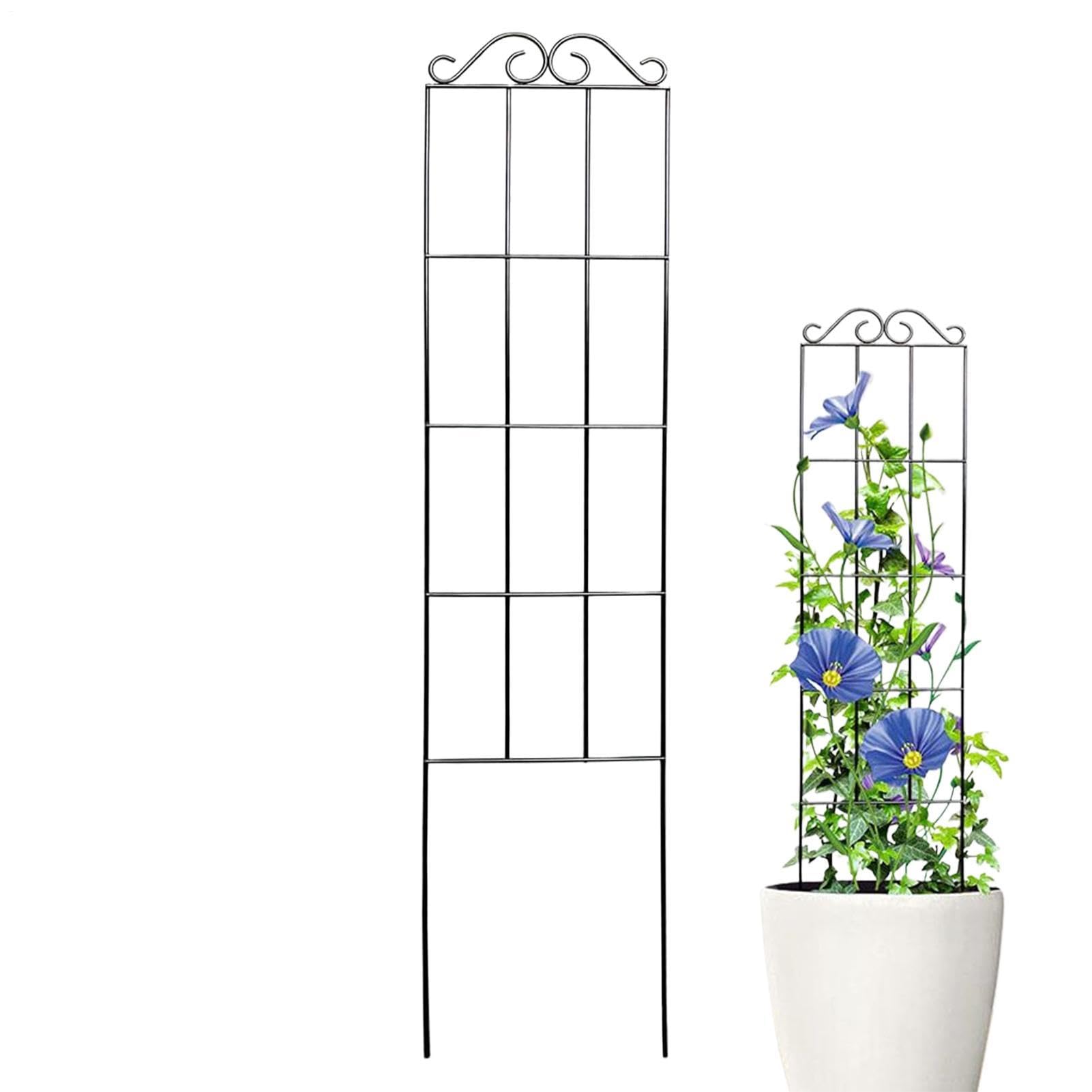 Rejilla para plantas en maceta ideal para decorar el balcón y el salón de tu casa