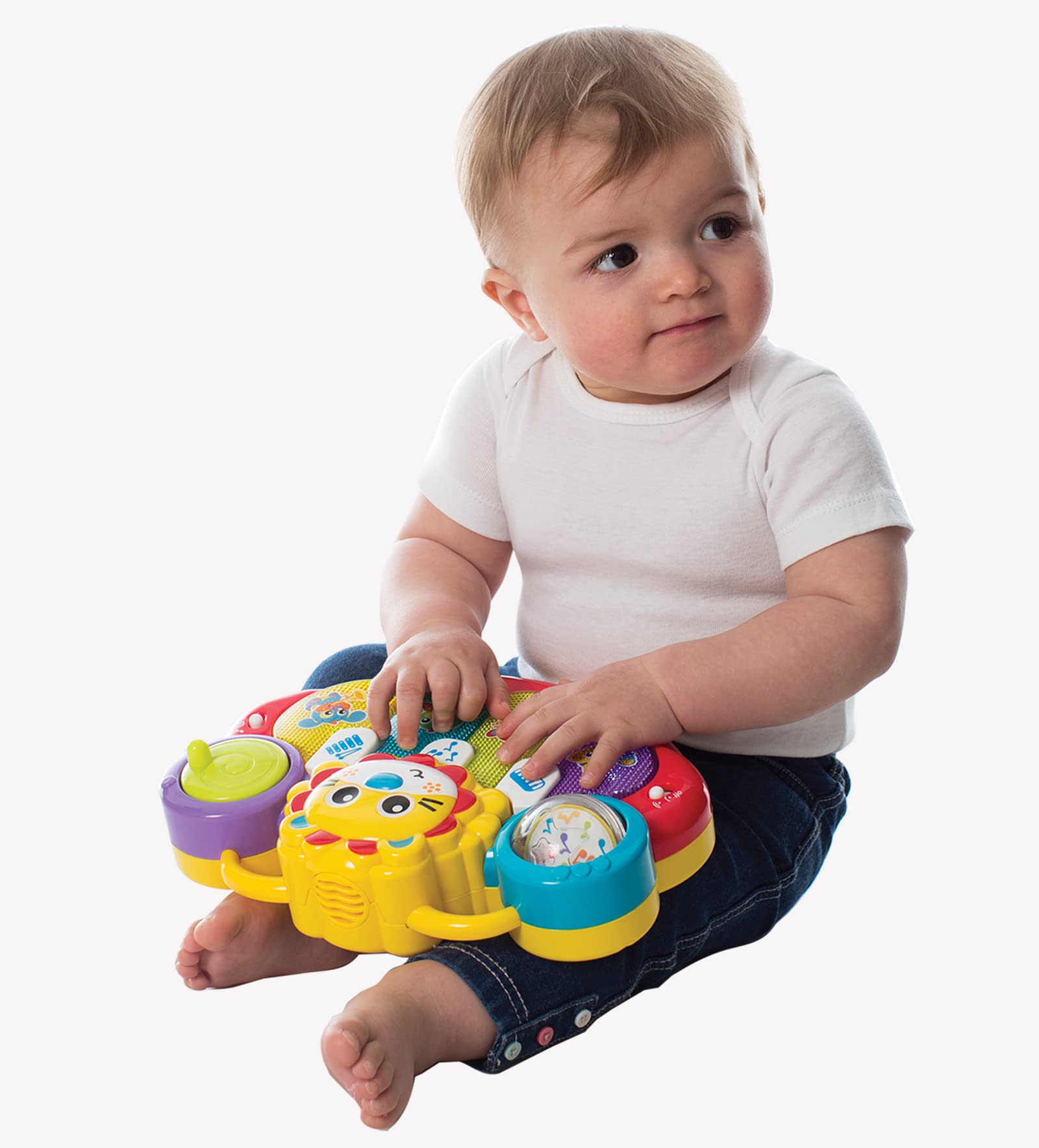 Playgro - Jerry's Class - Lion Activity Kick Toy Piano (1-6385508)