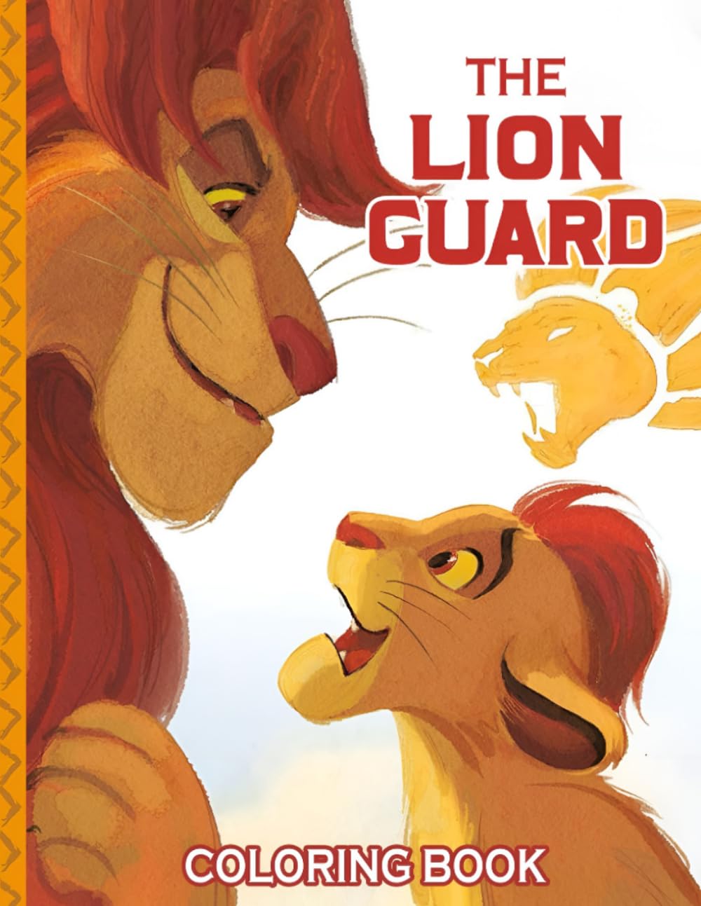 Lion Coloring Book: Bold, Adorable Designs to Inspire Creativity, Focus