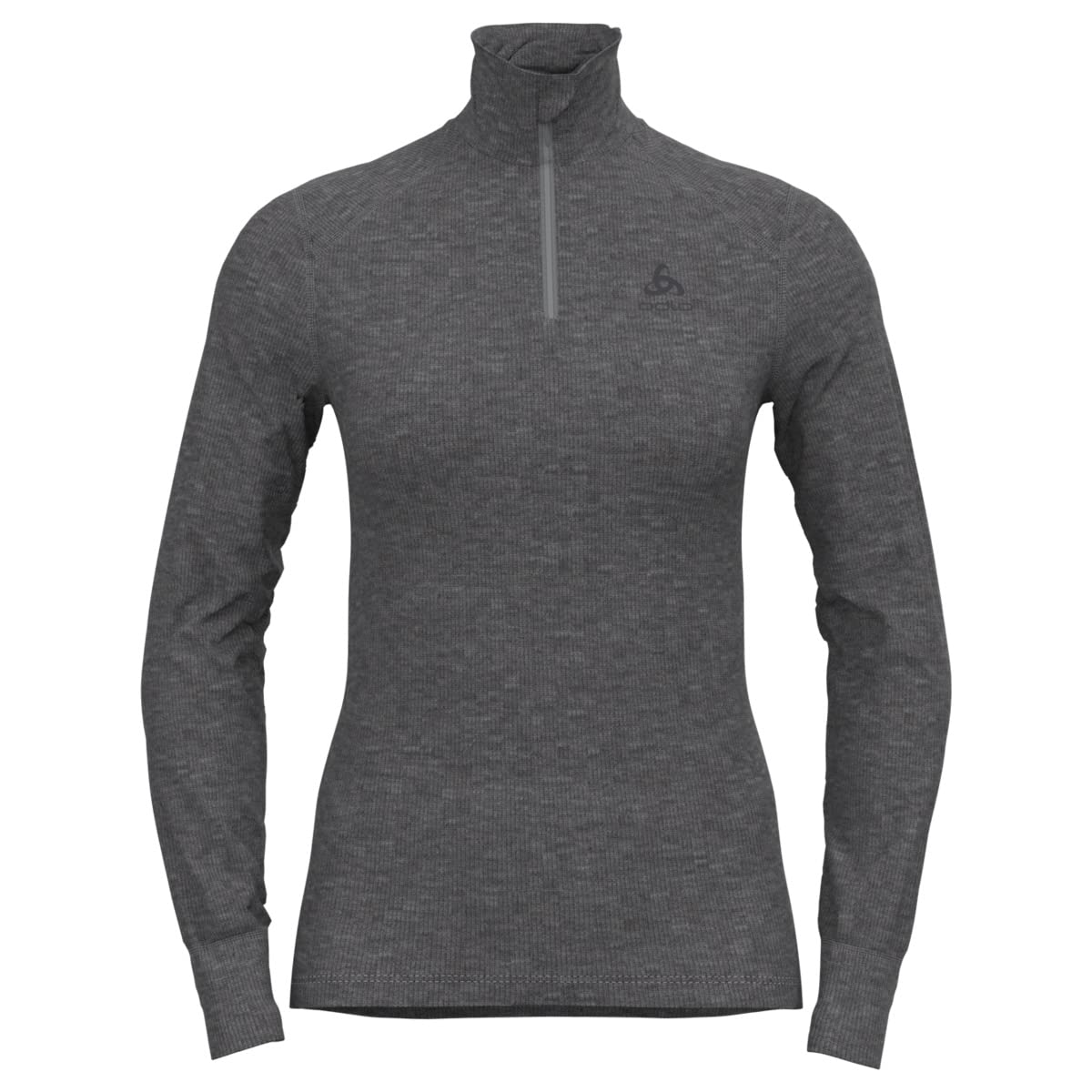 Odlo Thermal underwear for women Active Warm I Long-sleeved thermal shirt I Warm ski underwear I Long-sleeved thermal shirt with collar and half zip I Women