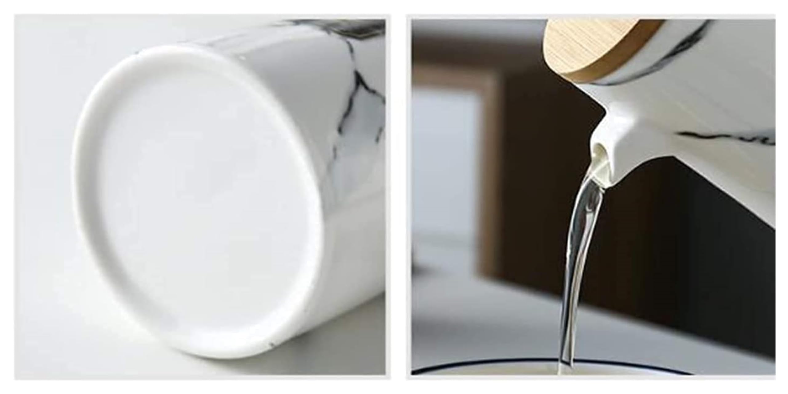 Set Olio e aceto Ampolla for Olio e aceto Home Essentials Bottiglie Dispenser for Olio e aceto in Ceramica con Tappo in Sughero-Bottiglia for Olio Oliera