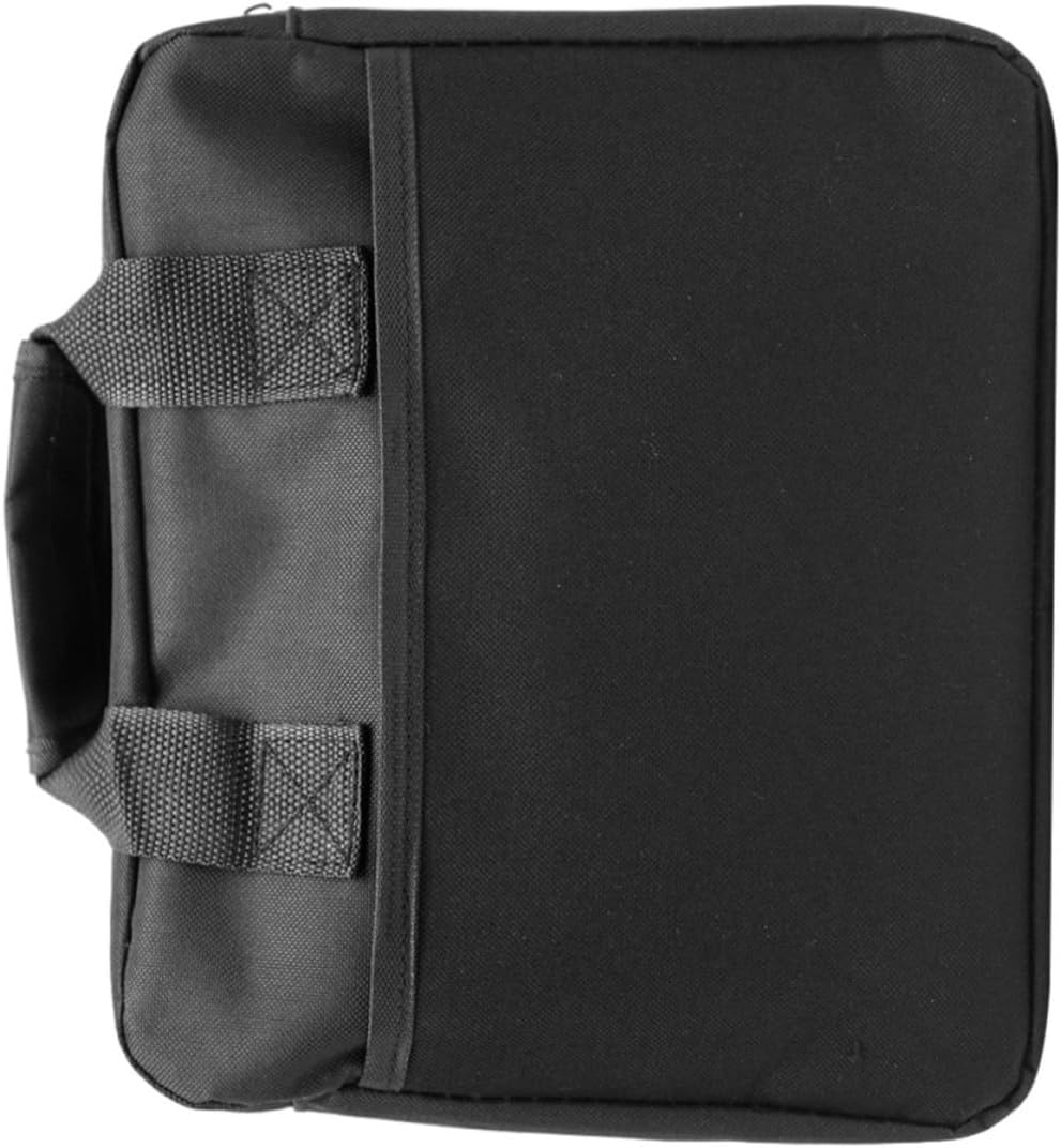 Toyvian Portable Audio Effector Storage Bag for Musicians, Waterproof Oxford Cloth with Multifunctional Design and Easy to Carry, Compact Storage Pouch for Accessories and Effects