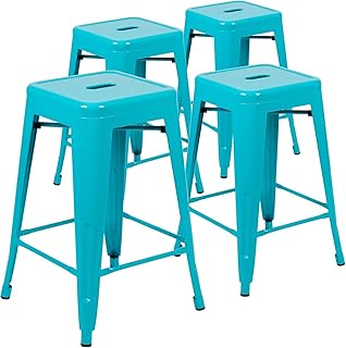 25+ Blue Kitchen Ideas That Add Calm and Character 54 Flash Furniture Lily 24