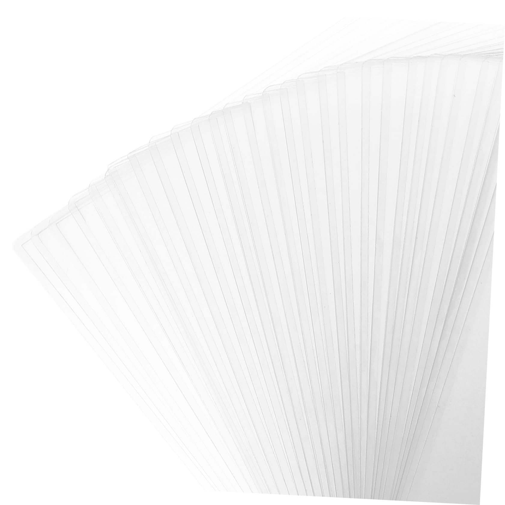 30pezzi Custodie Rigide Trasparenti Per Documenti Di Maniche Plastica Per Poster Menu e Album Fotografici Protezione Robusta e Chiara Per Foto e Carta