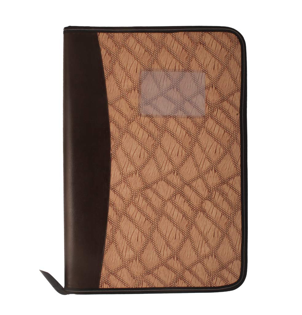 Cheque Folder MSQUARE Brown Printed Cheque Book Holder and File Folders certificates ...