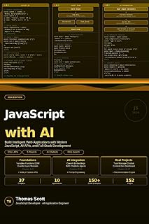 JavaScript with AI: A Complete Beginner's Guide to Modern JavaScript, AI Integration, and Intelligent Web Development