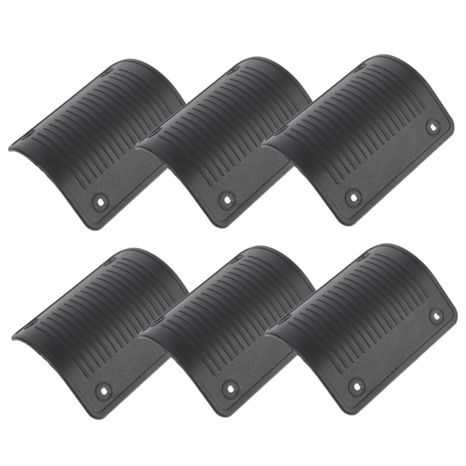 KALLORY 2sets 6 Pcs Box Luggage Bag Corner Protectors Durable Suitcase Edge Safety Guards for Enhanced Protection and Easy Attachment to Your Travel Gear 6pcs*2