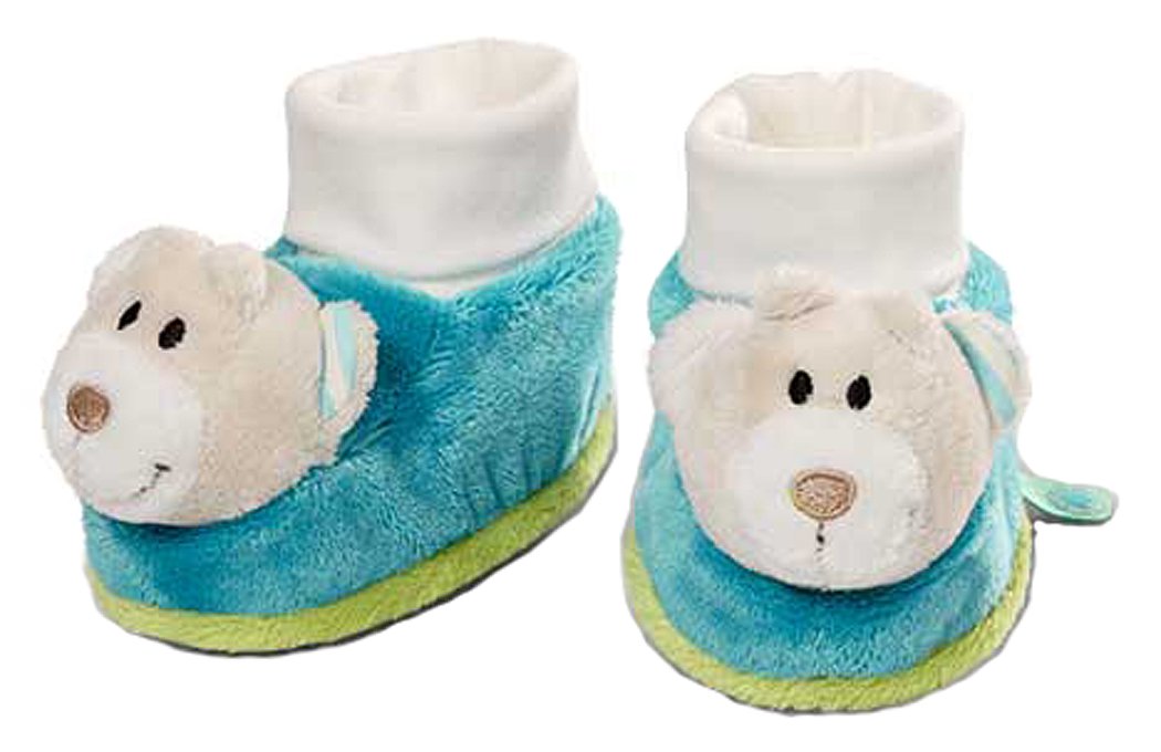 Schoes for Baby - My first Nici -Bear with Rattle
