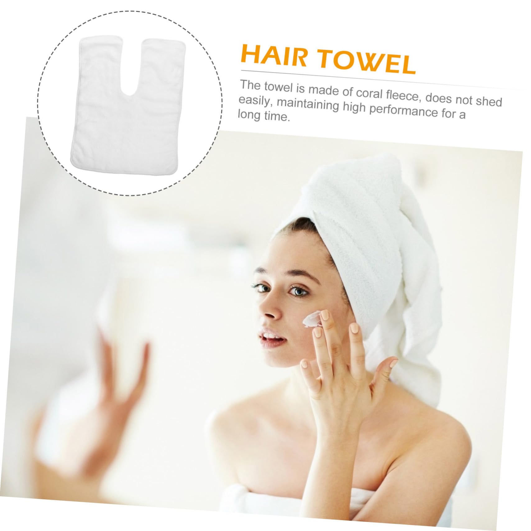Didiseaon 5 Uds Toalla De Belleza Paños para El Hogar Toallas De Ducha para El Cabello Accesorios para Peinar El Cabello para Envolver El o para El o Rizado Centro