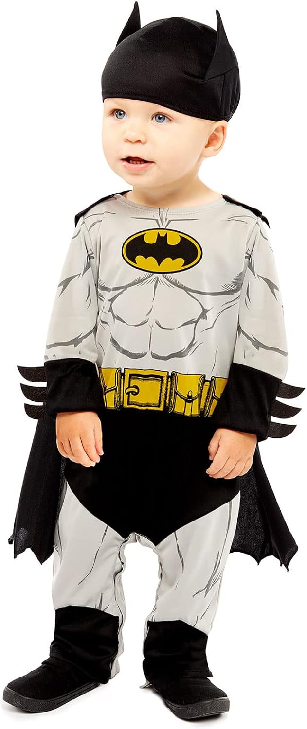 amscan Disfraz de Batman clásico de Warner Bros para bebé