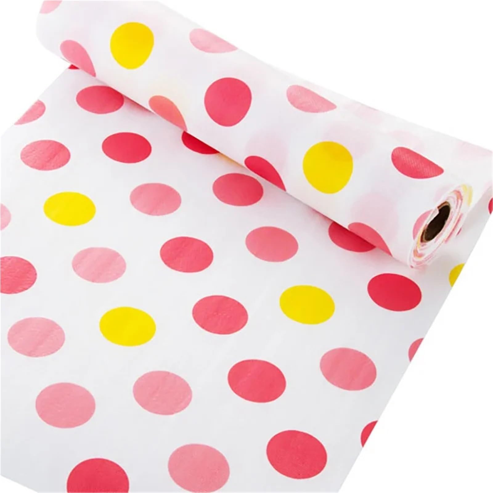 Wkładki do szuflad kuchennych, Mata do szuflady wielokrotnego użytku Papierowa podkładka szafki, 4 sztuki, wielokolorowa, 30x200-500cm(Pink White,30 * 500CM)