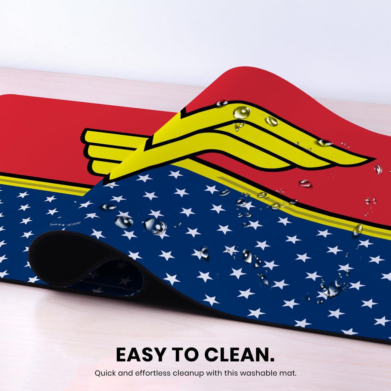 Head Case Designs Officially Licensed Wonder Woman DC Comics Costume Logo Comic Book Cover 37.4 x 15.75 x 0.16 inches (900 x 400 mm) - XL Gaming Office Desk PC Keyboard Mouse Mat Pad