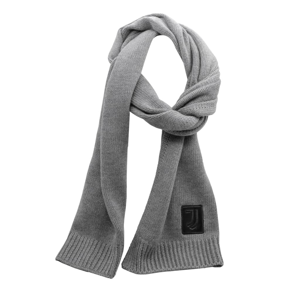 Juventus Set Sciarpa E Cappello Maglia 9% Wo 20% PL 55% NY 16% PC Grigio Box 133596 Grigio