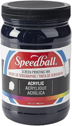 Miniatura 13 de Speedball 4640, tinta acrílica de impresión de pantalla, bote de 32 onzas, altura de 3.63 pulgadas, ancho de 3.63 pulgadas, longitud de 6.13 Blanco