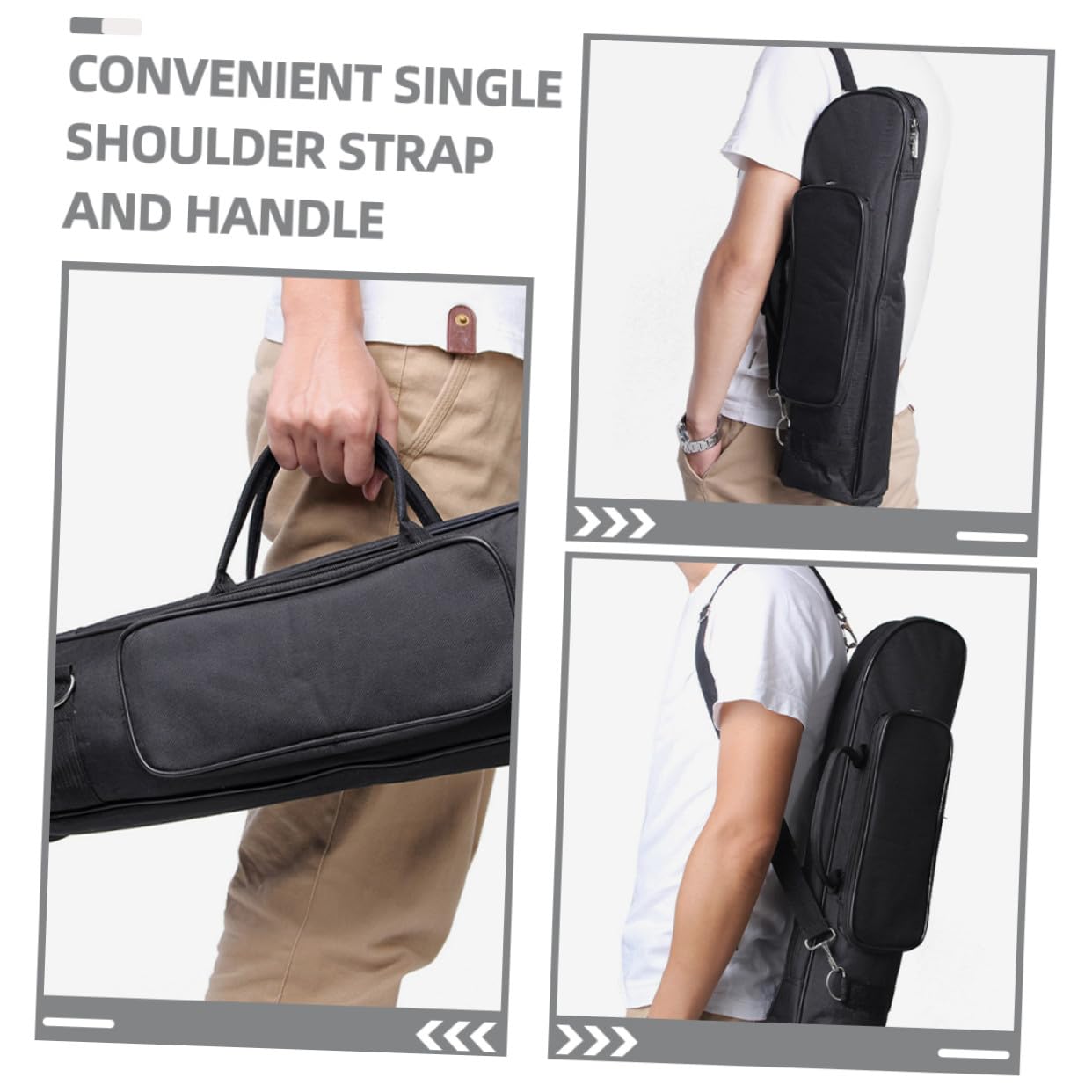 Bolsa para Trompeta de Oxford Acolchada con Asa y Correa de Hombro para Transporte Cómodo y Protección Duradera