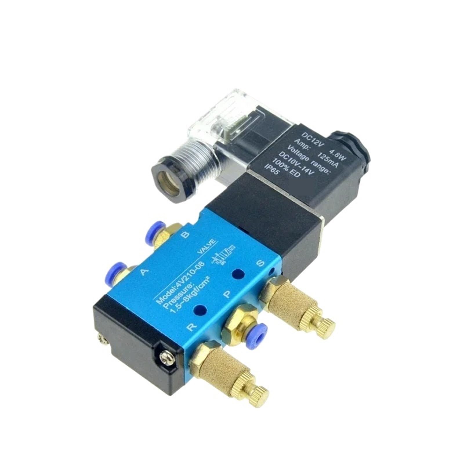 Tuyau de contrôle sans fuite grâce à la valve pneumatique 220V