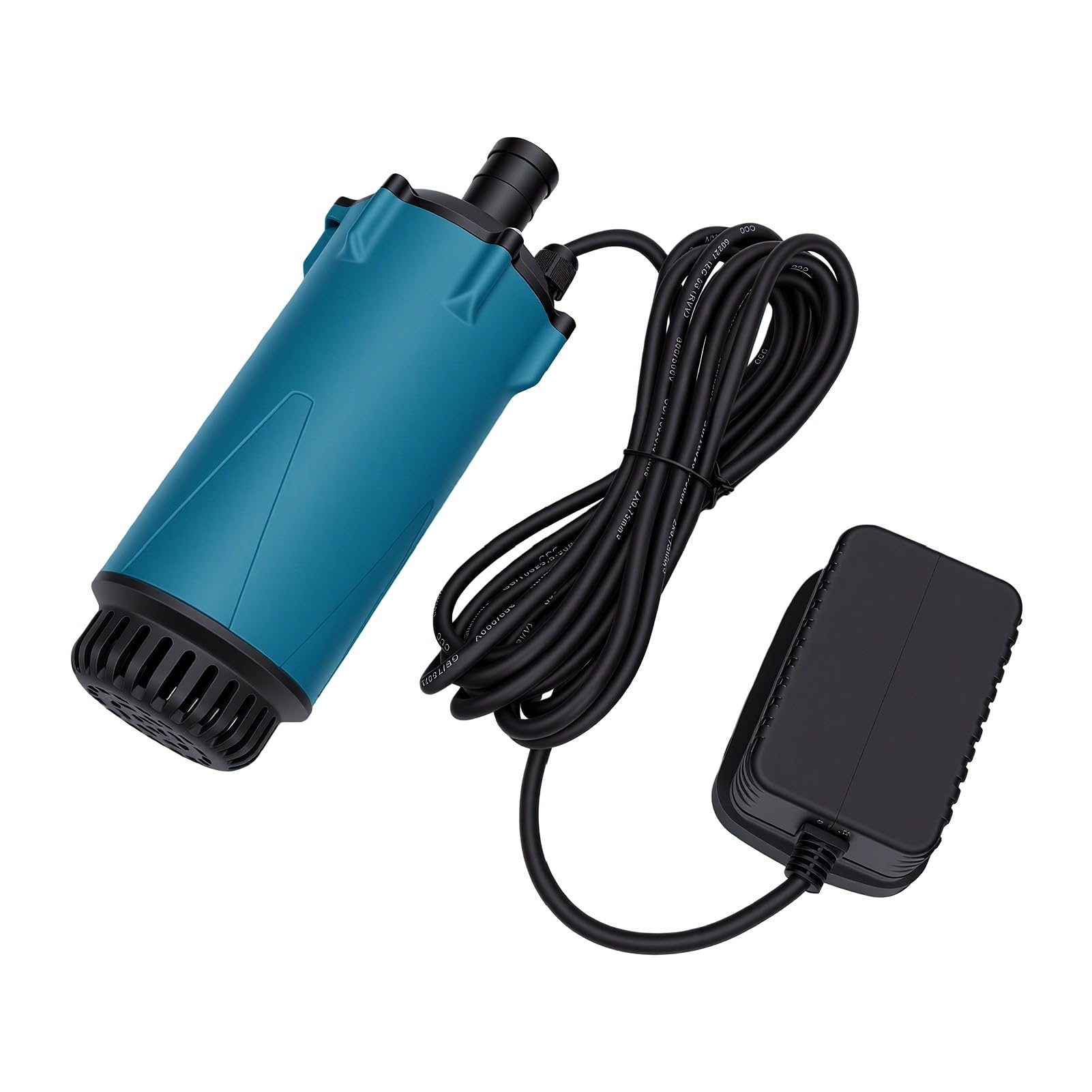 banapoy Bomba de Transferencia de Agua, Bomba Sumergible Inalámbrica con Batería de 120 L, Eléctrica Portátil con Configuración Rápida y Funda Protectora, para Piscina, Estanque, Jardín, Granja,