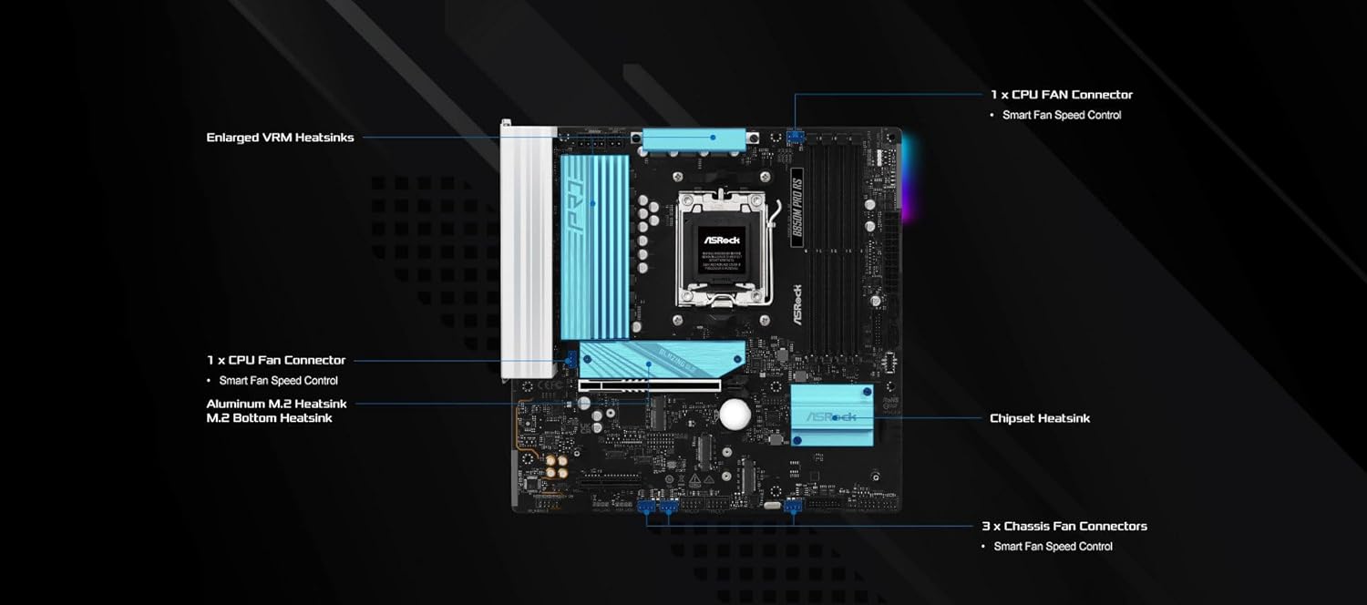 ASRock B850M Pro RS Review: Testado por 7 dias para gamers