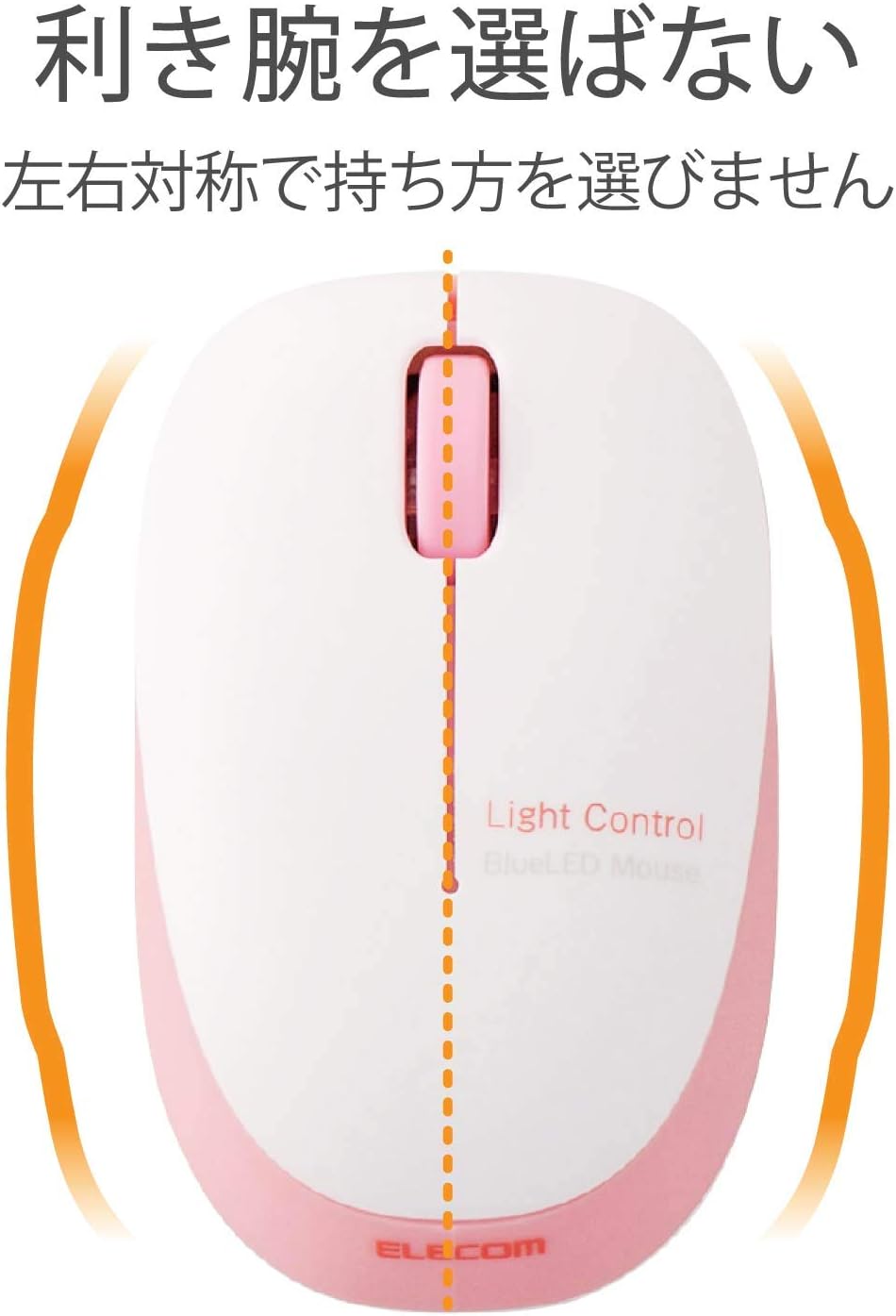 Symmetrical design of the mouse