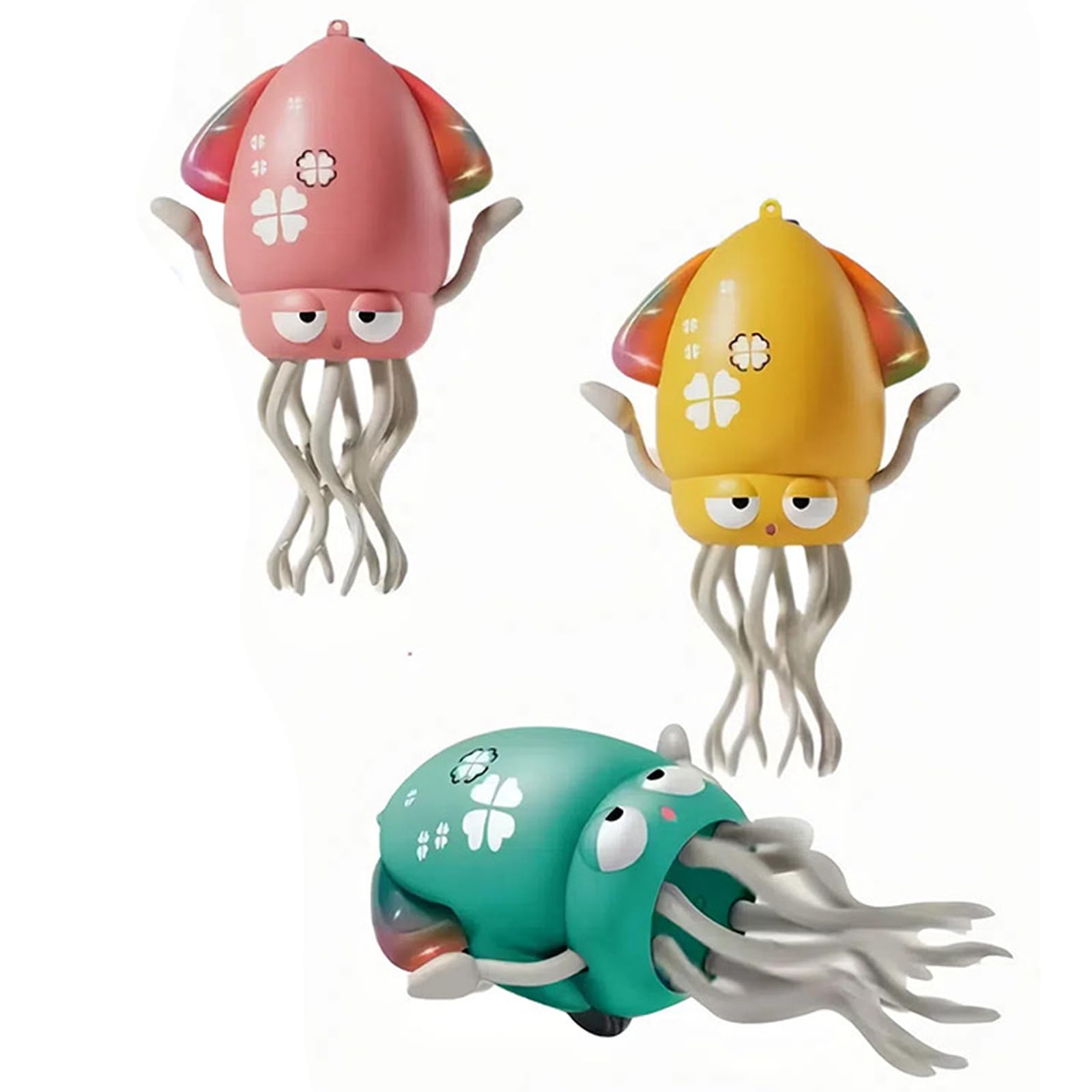 Amazon | [AOKOWN]2025new イカおもちゃ 動く 踊る くねくね踊るイカの