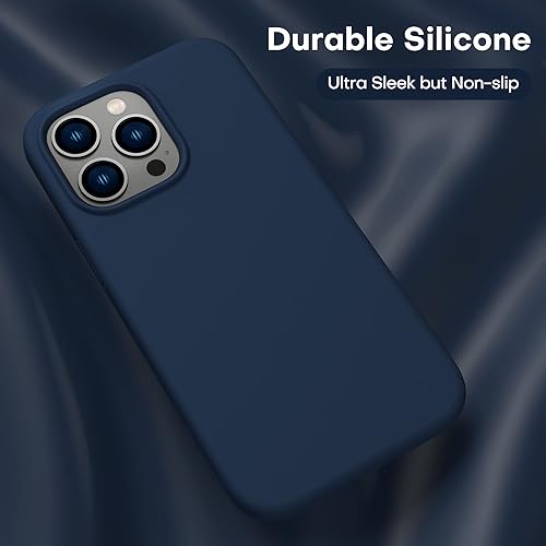 Miniatura 4 de CellEver Funda de silicona para iPhone 13 Pro Max 2 protectores de pantalla de vidrio incluidos Prueba de caídas Funda protectora de goma de gel