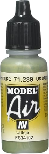 Vallejo Pintura verde oscuro de EE. UU., 0.6 fl oz