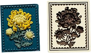 LEIDJGUN Farmhouses - Sello de cera con diseño de flores de repuesto para invitación de boda, tarjeta de San Valentín