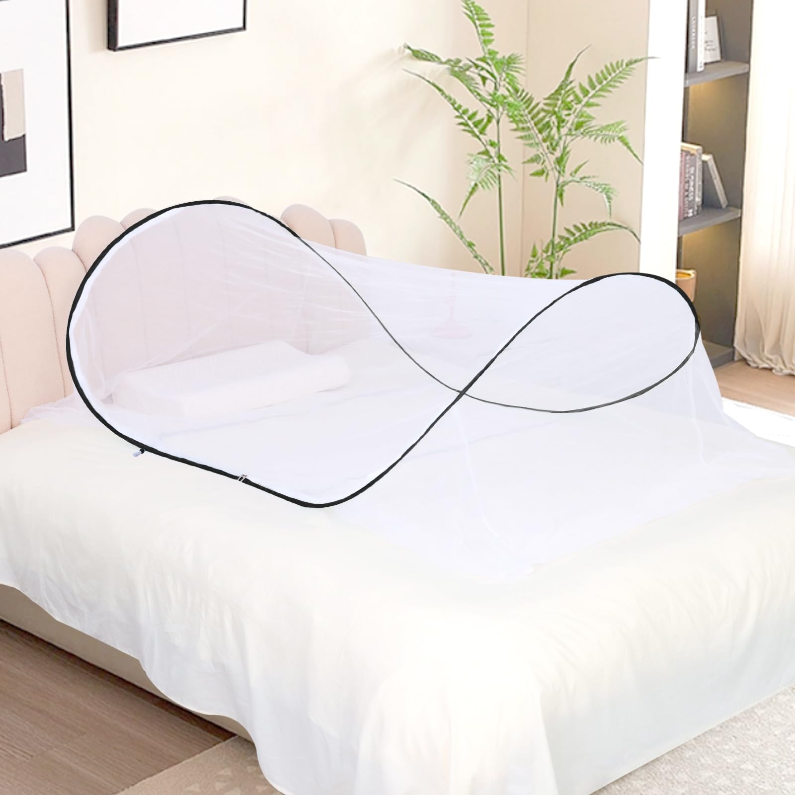 ABCDipper Travel Mosquito Net Foldable Pop Up Bed Net Outdoor Canopy Camping Tent Girls Bedroom Decor Accessories for Adults Kids Children