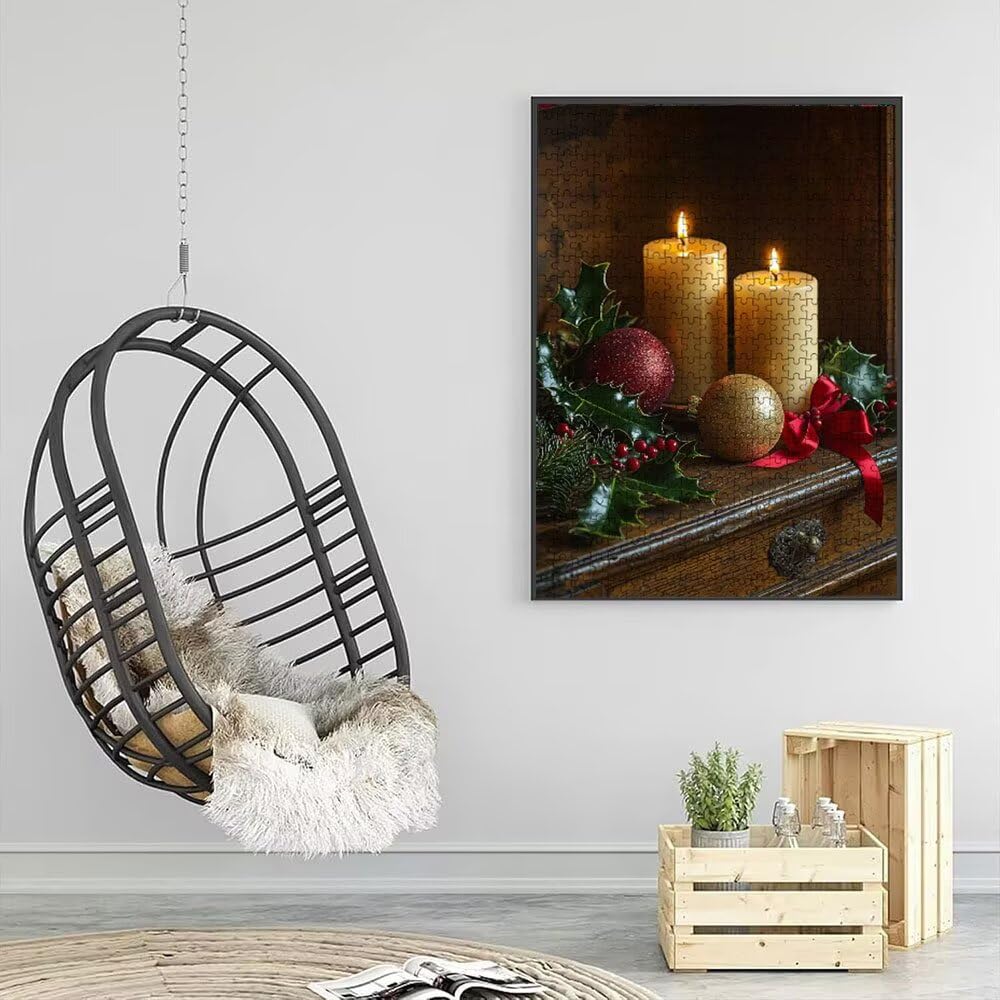Puzzle 6000 Pezzi, Candela Campana 3D Puzzle per Adulti Impegnativo, Educa Puzzles Artistico, Divertente E Stimolante Puzzles Decorativo per La Famiglia, Regalo e Decorazione Pareti DX0YL6-525