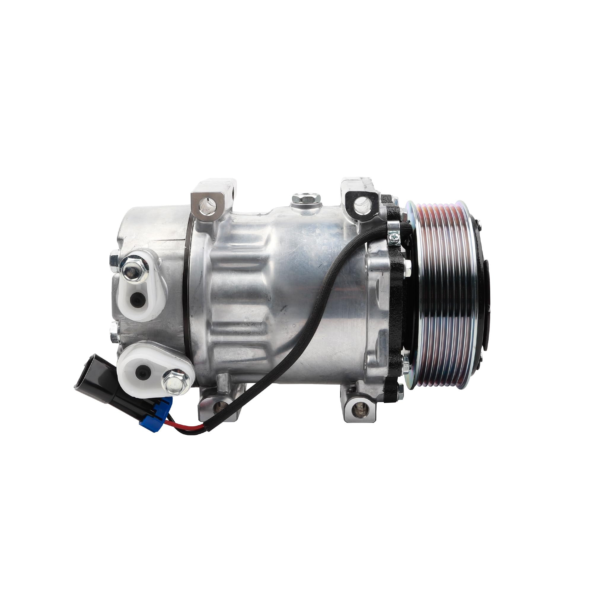Photo 1 of Wahparts 4034409C4 AC Compressor Compatible With 2014-2020 International Durastar 4300 4300LP 4400 MV607 Air Conditioning Compressor 4034409C1 4034409C2 4034409C3