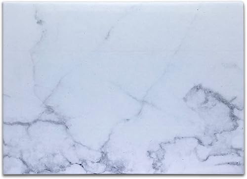 Miniatura 5 de TheDisplayGuys - Caja de regalo de papel kraft con inserción de terciopelo, 12 unidades, collarcolgante, mármol blanco #53 (5-38 x 3-78 x 1 pulgadas)