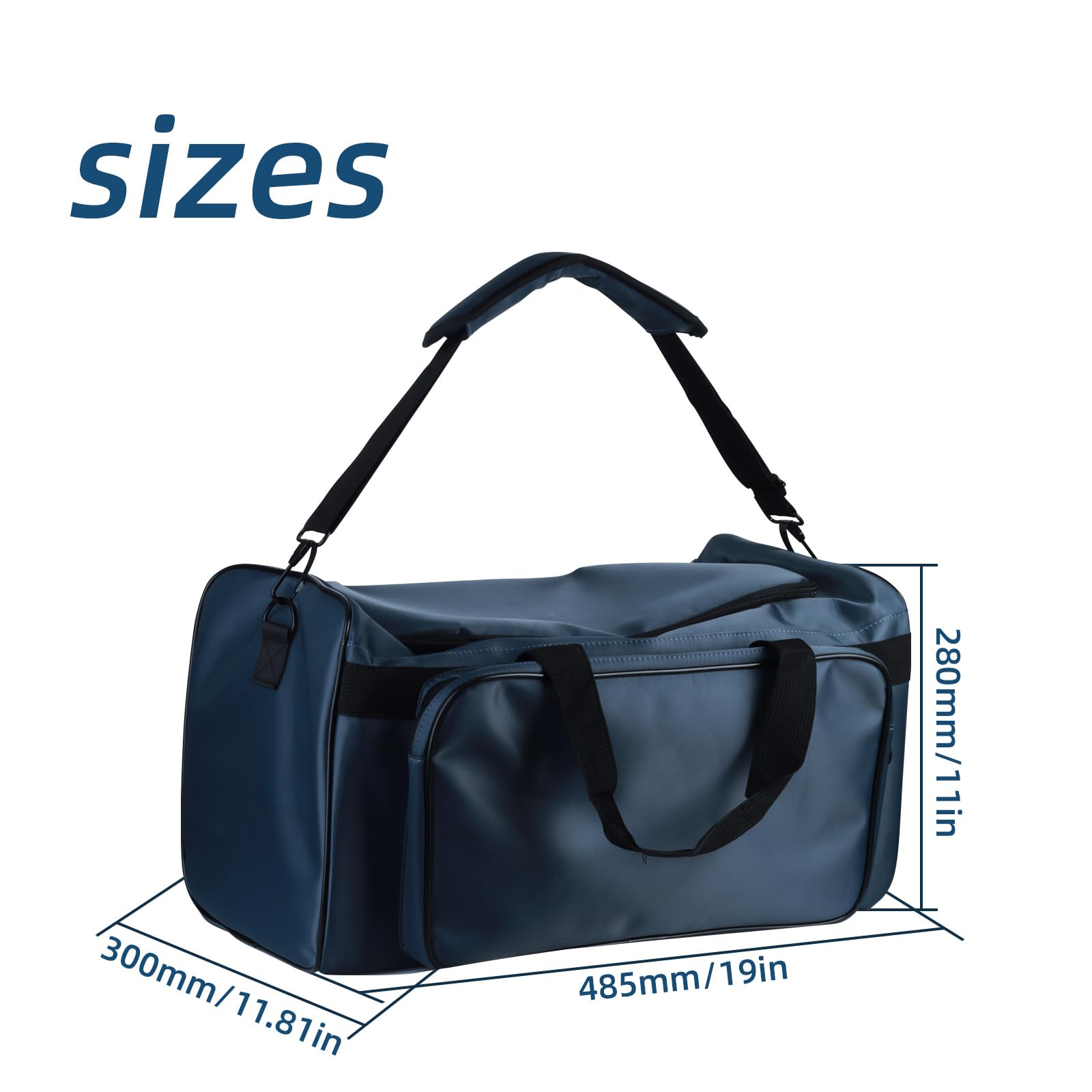 Borsa da viaggio per sneaker da viaggio, con 3 divisori regolabili per 4 paia di scarpe, borsa sportiva da 30 l, borsa da palestra con tracolla staccabile (grigio), Cachi, Tracolla